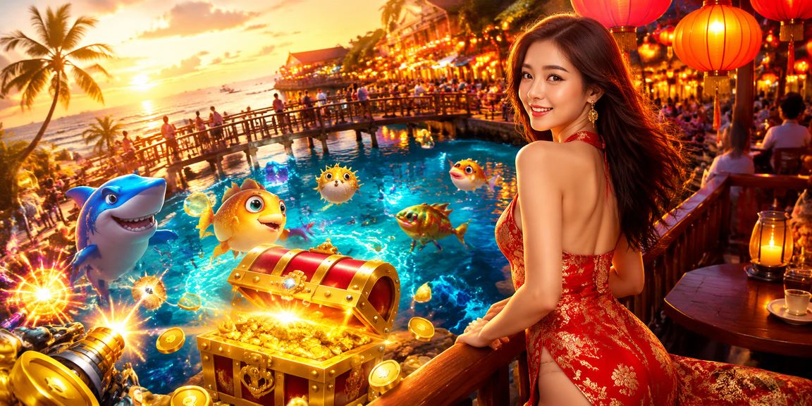 Người chơi tại Hội An trải nghiệm game bắn cá trên điện thoại tại quán cafe bên phố cổ
